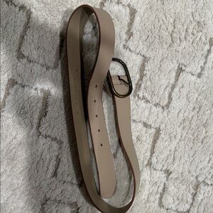 Anthropologie Tan Leather Belt